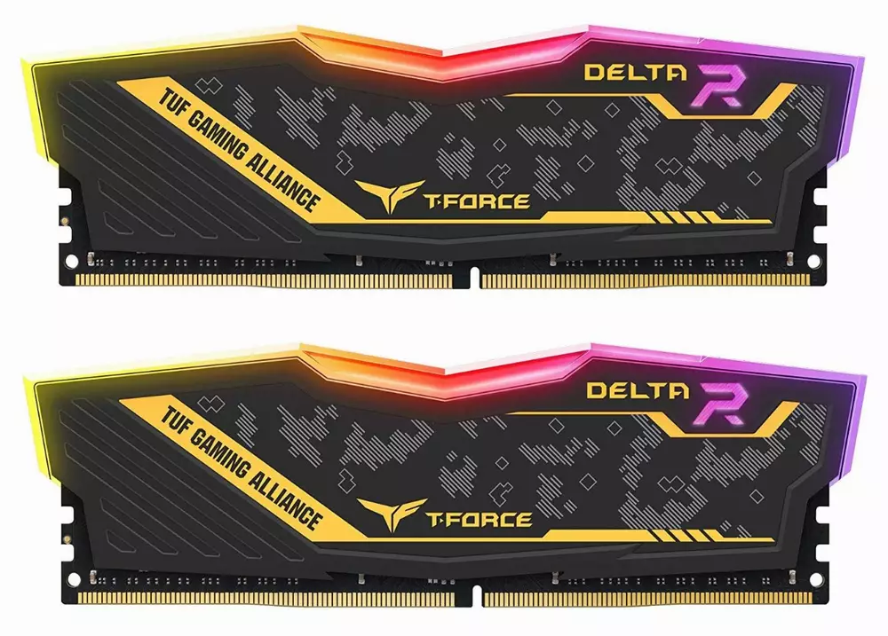 Памет Team Group Delta RGB TUF 32GB (2x16GB) 3200MHz DDR4 CL16