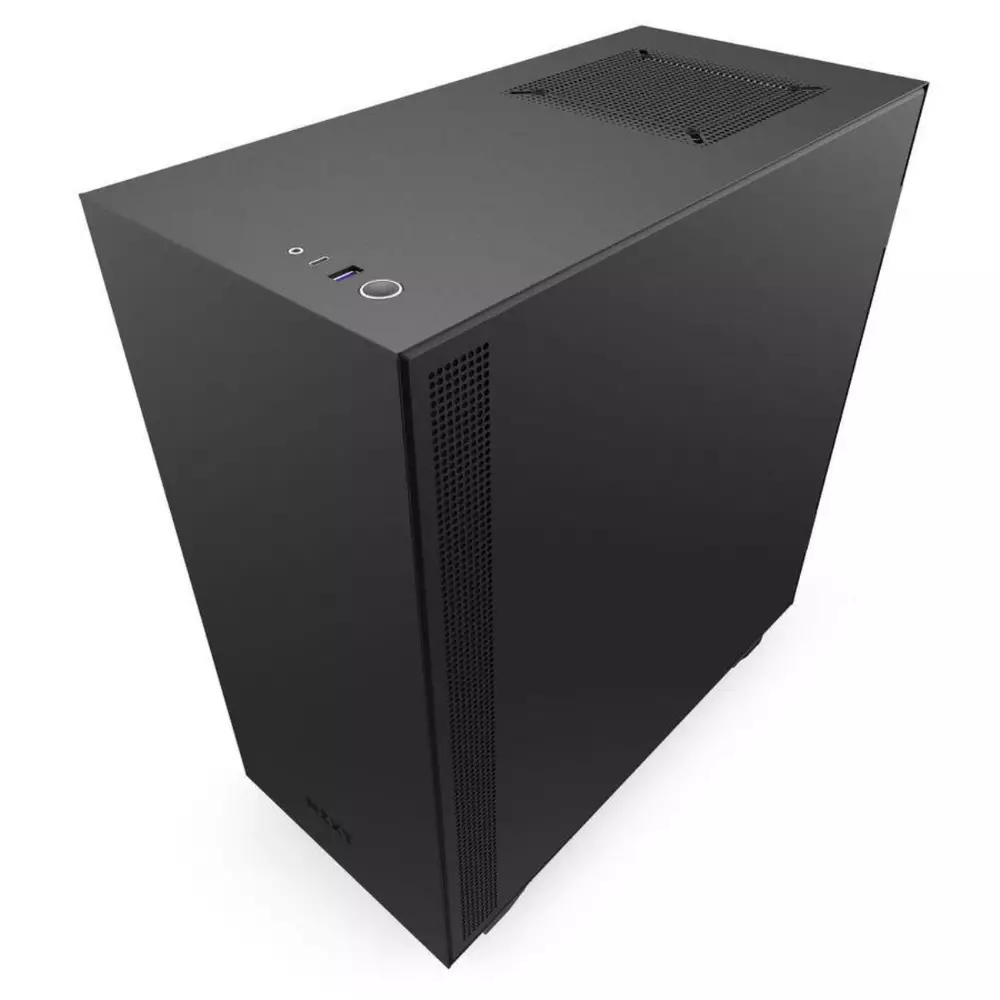 Кутия NZXT H510i Smart Matte Mid-Tower, Black
