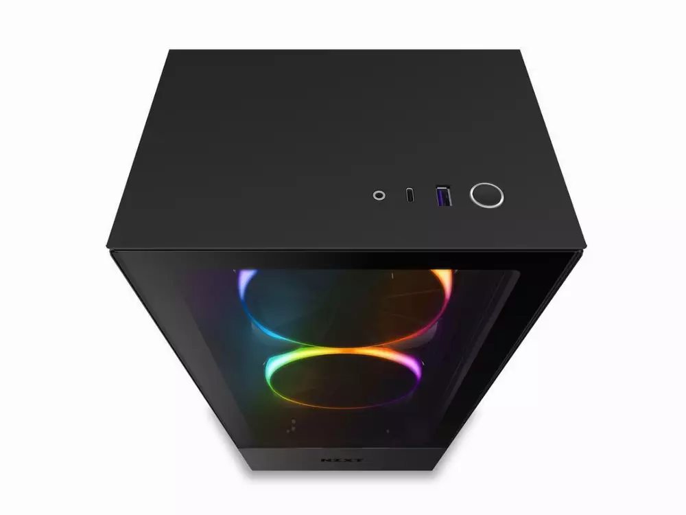 Кутия NZXT H510i Elite Smart Matte Mid-Tower, Black