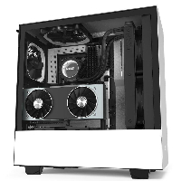 Кутия NZXT H510i Matte White/Black
