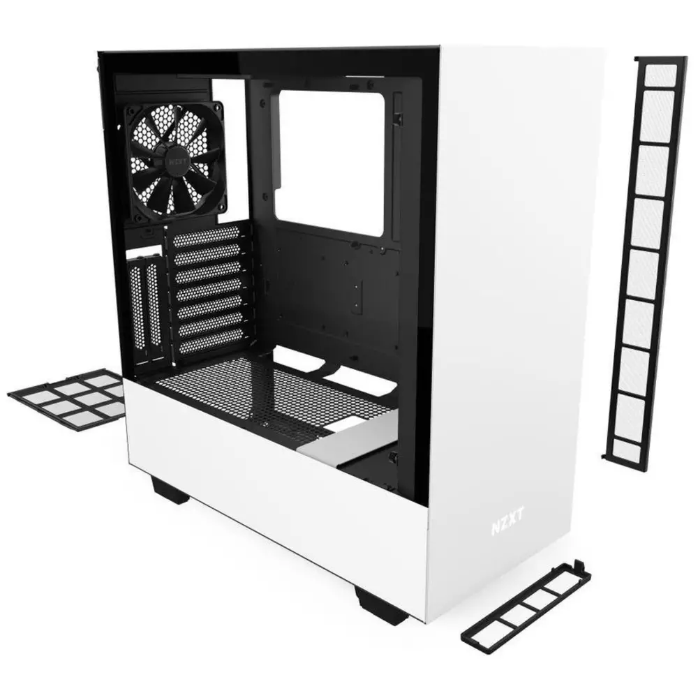 Кутия NZXT H510i Matte White/Black