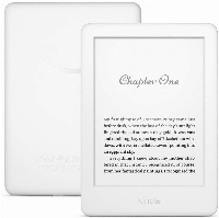 eBook четец Kindle 2019, 6", 8GB, WiFi, 10 генерация, Бял