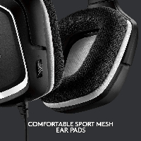 Геймърски слушалки Logitech G332 SE, Микрофон, Черни