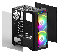 Кутия Gamdias APOLLO M2 RGB ATX