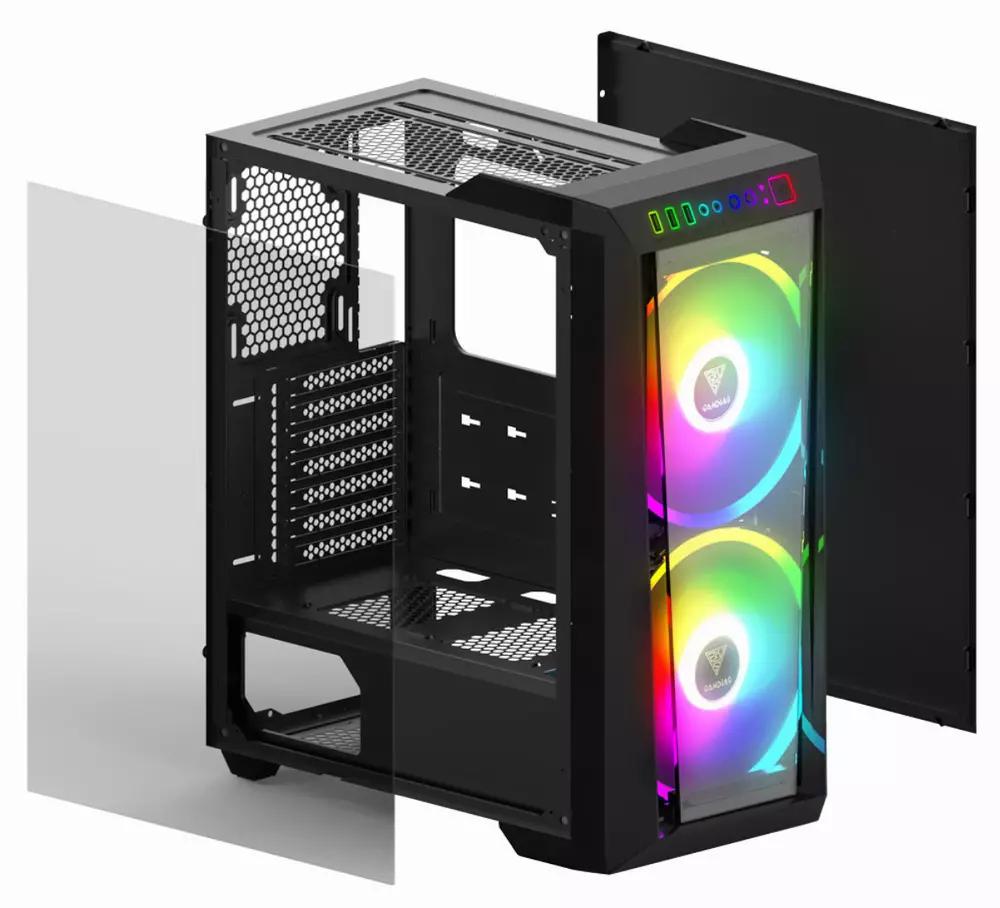 Кутия Gamdias APOLLO M2 RGB ATX
