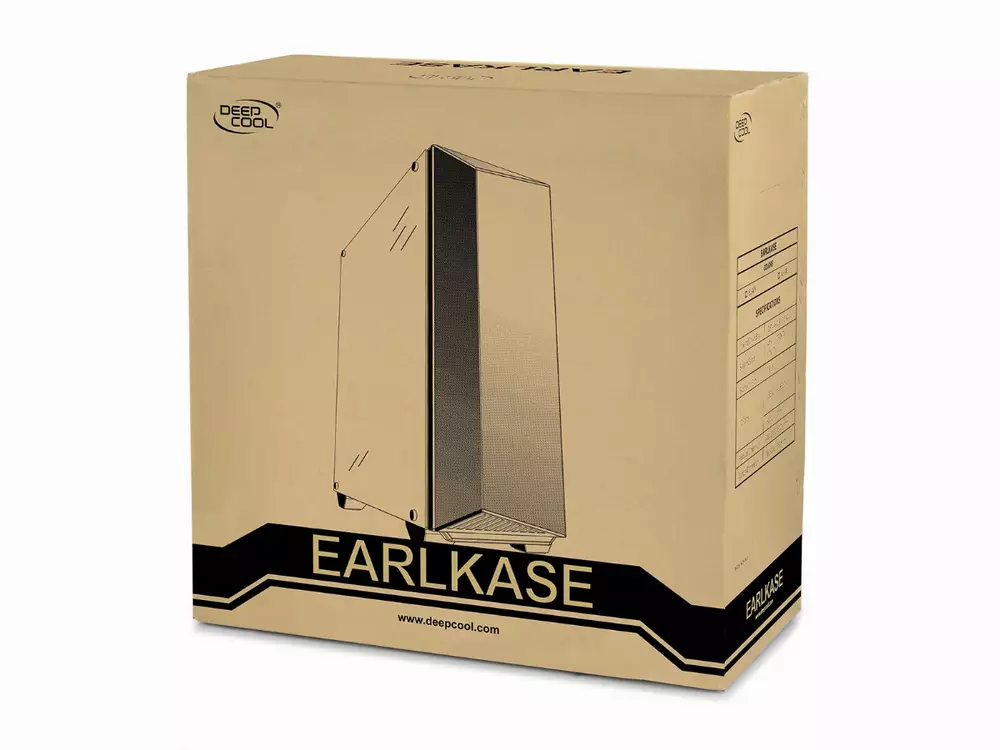 Кутия DeepCool EARLKASE v2 RGB Aura Sync