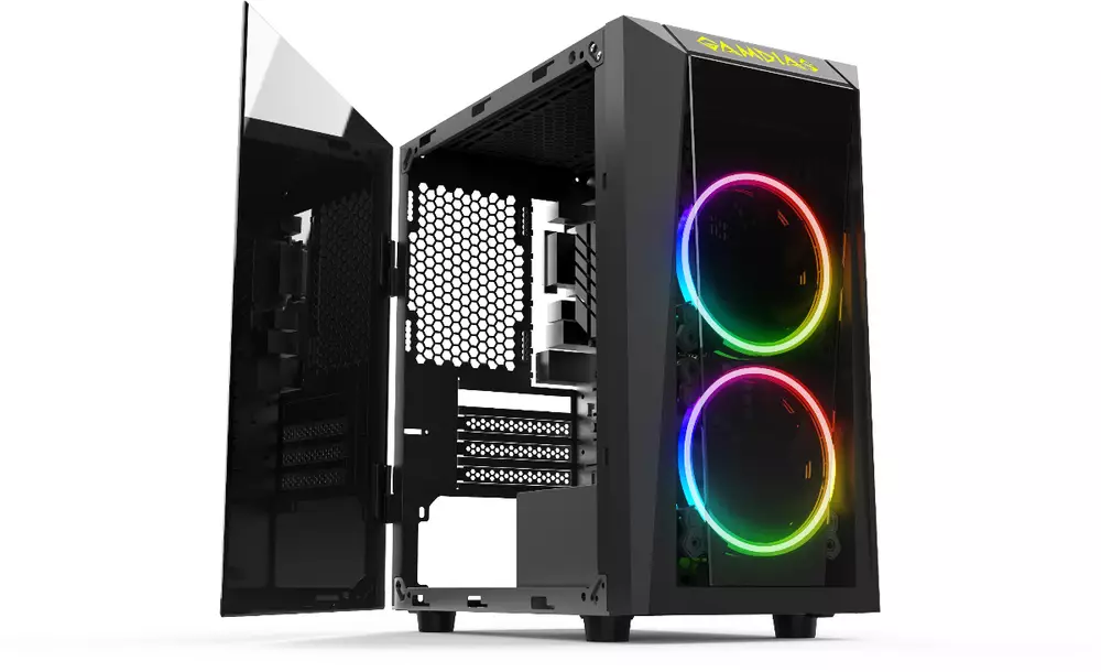 Кутия Gamdias Talos E1 aRGB mATX