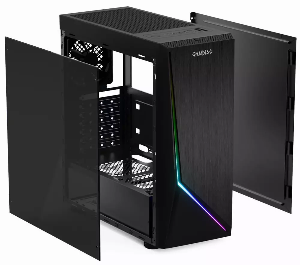 Кутия Gamdias Argus E1 aRGB