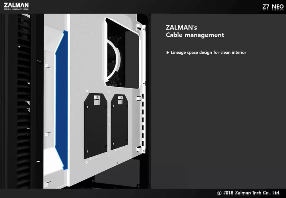 Кутия Zalman Z7 NEO - RGB Sync
