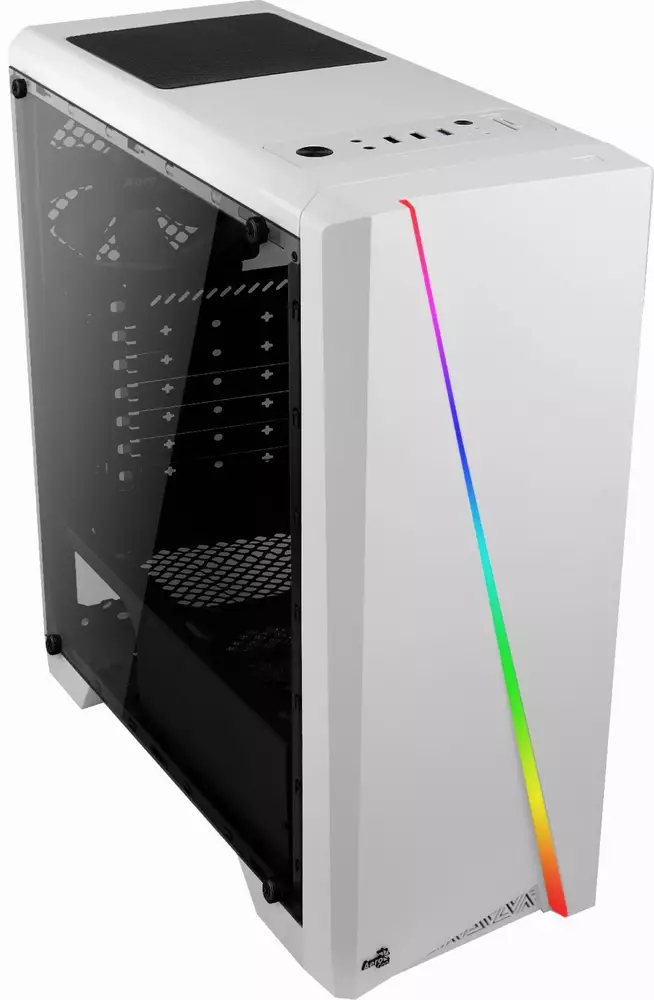 Кутия AeroCool Cylon White RGB