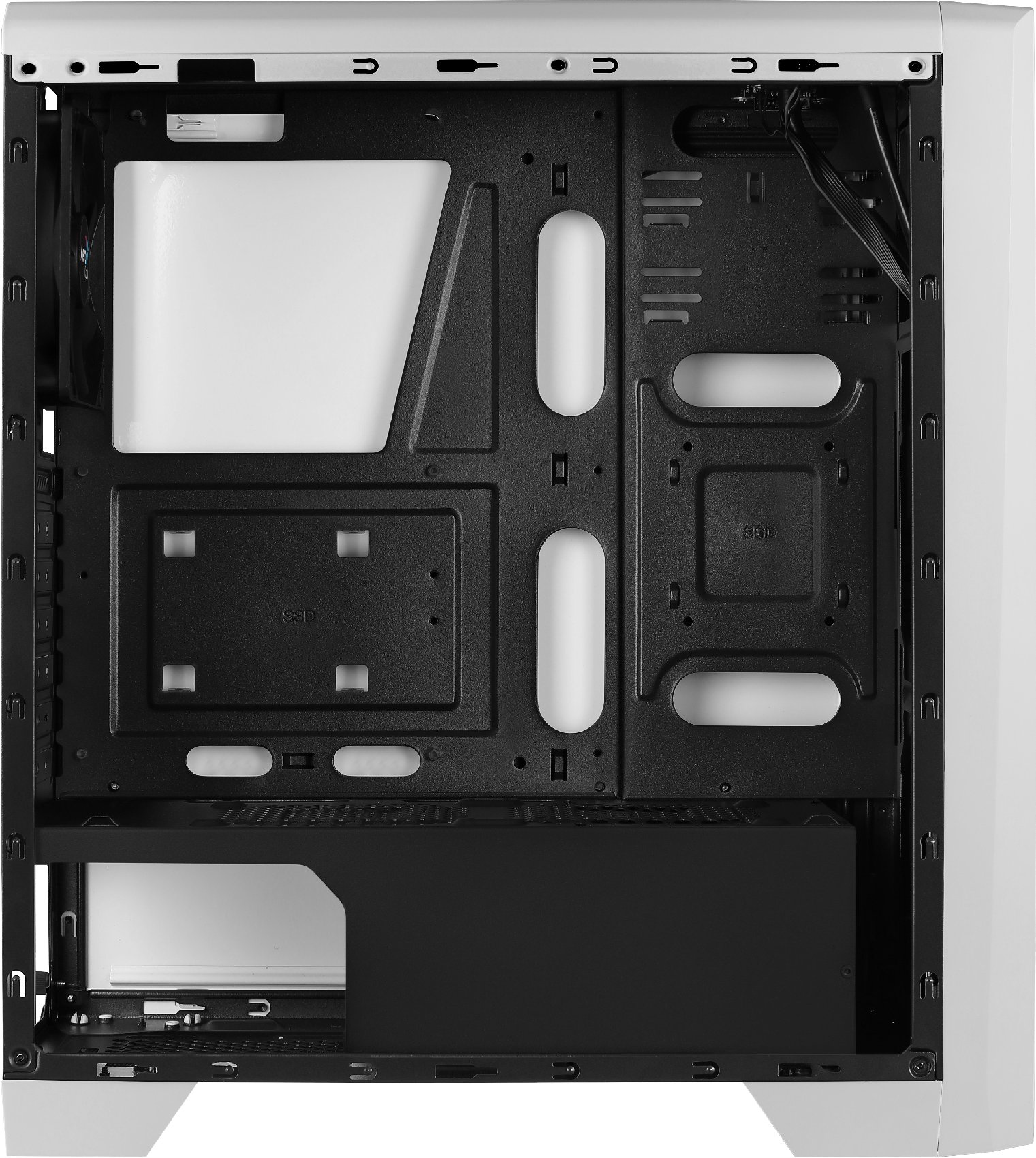 Кутия AeroCool Cylon White RGB