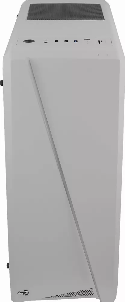 Кутия AeroCool Cylon WG White RGB