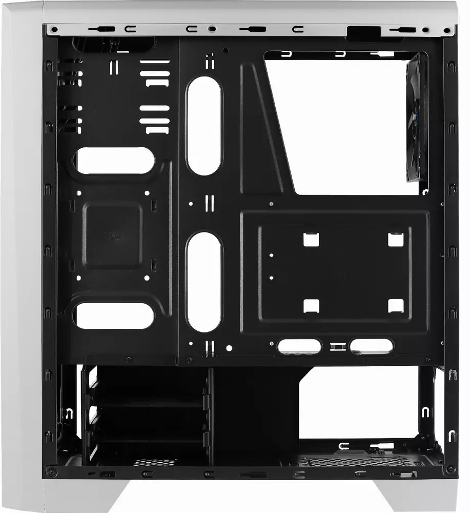 Кутия AeroCool Cylon WG White RGB