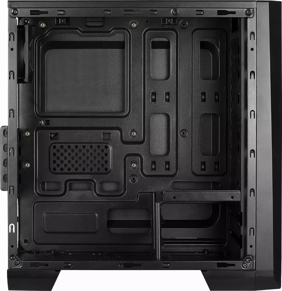 Кутия AeroCool Cylon Mini BG - RGB, mATX, Tempered glass