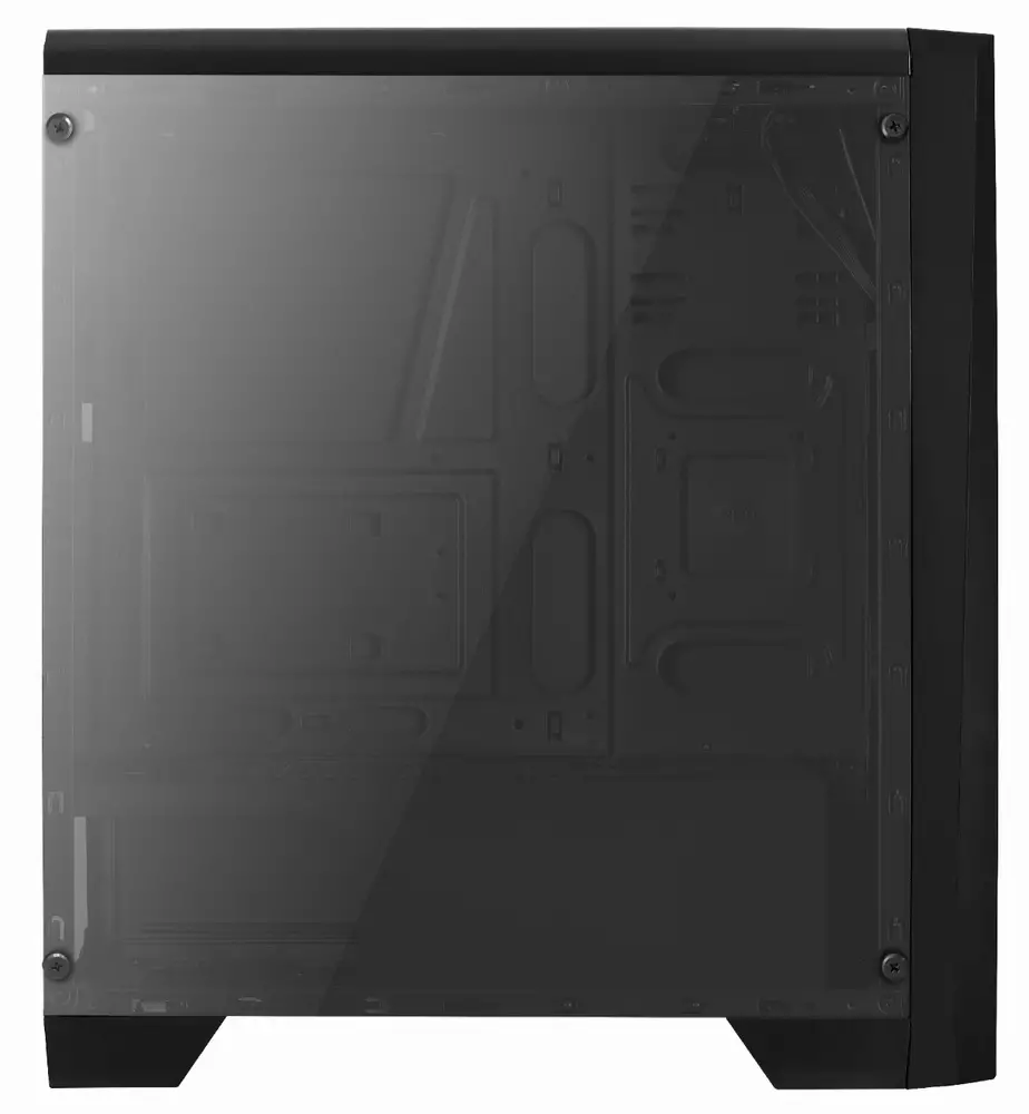 Кутия AeroCool Cylon BG - RGB, Tempered glass