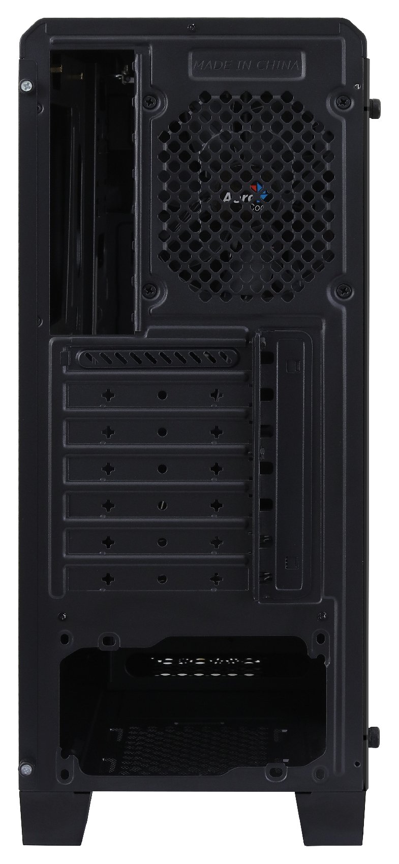 Кутия AeroCool Cylon BG - RGB, Tempered glass