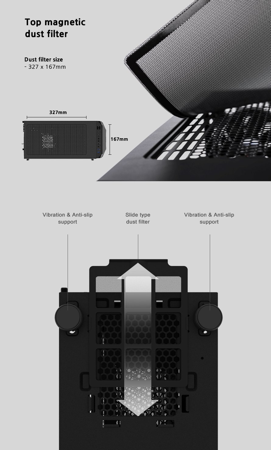 Кутия Zalman K1 RGB