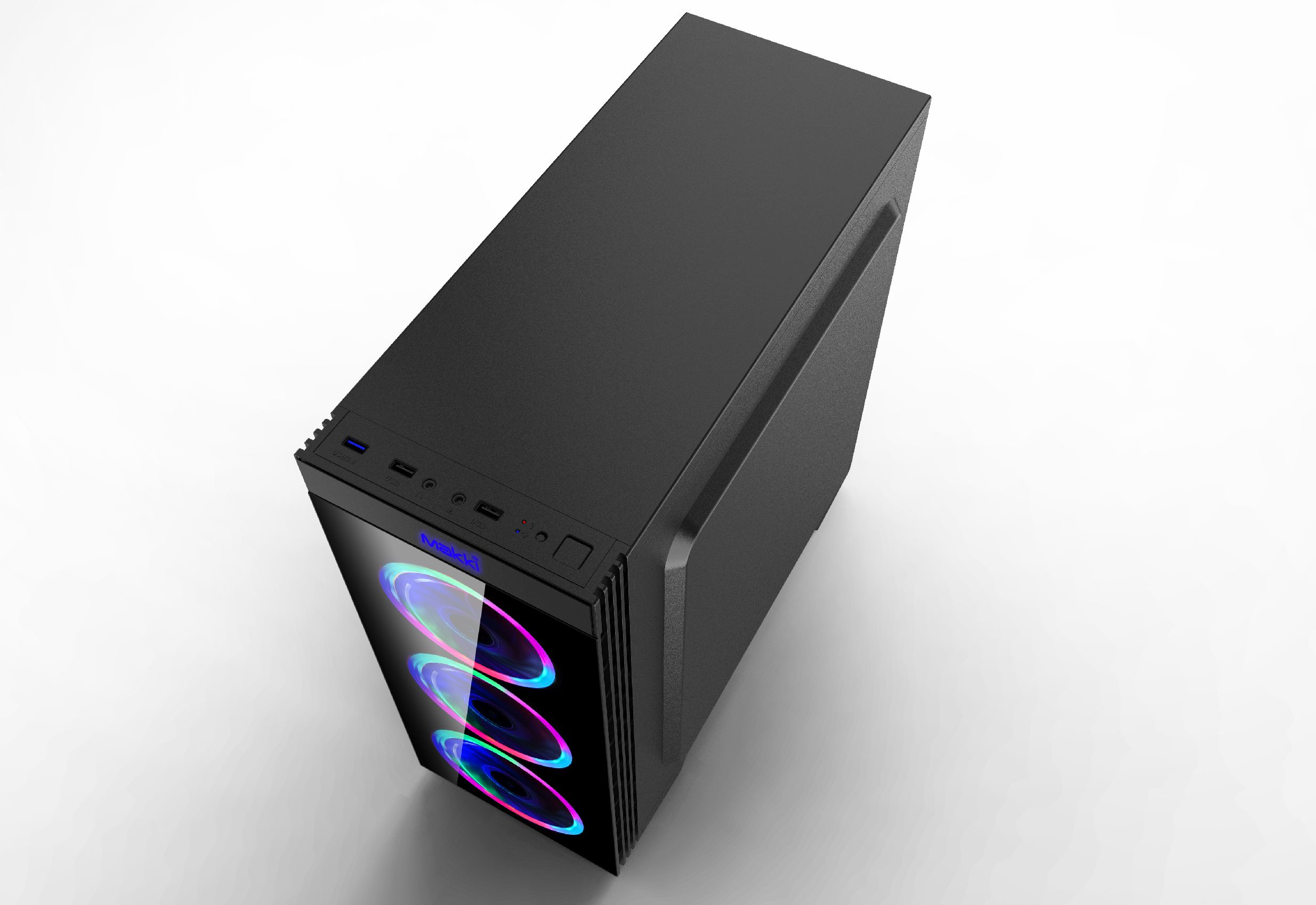 Кутия Makki Gaming MAKKI-8872-RGB ATX