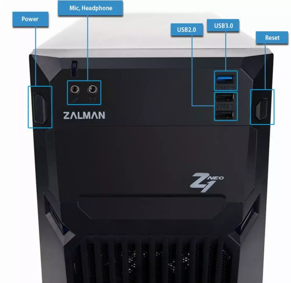 Кутия Zalman Z1 NEO