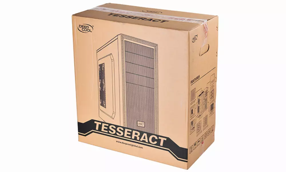 Кутия DeepCool TESSERACT SW-RD Window USB 3.0
