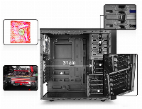 Кутия DeepCool TESSERACT SW-RD Window USB 3.0