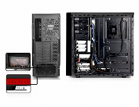 Кутия DeepCool TESSERACT SW-RD Window USB 3.0