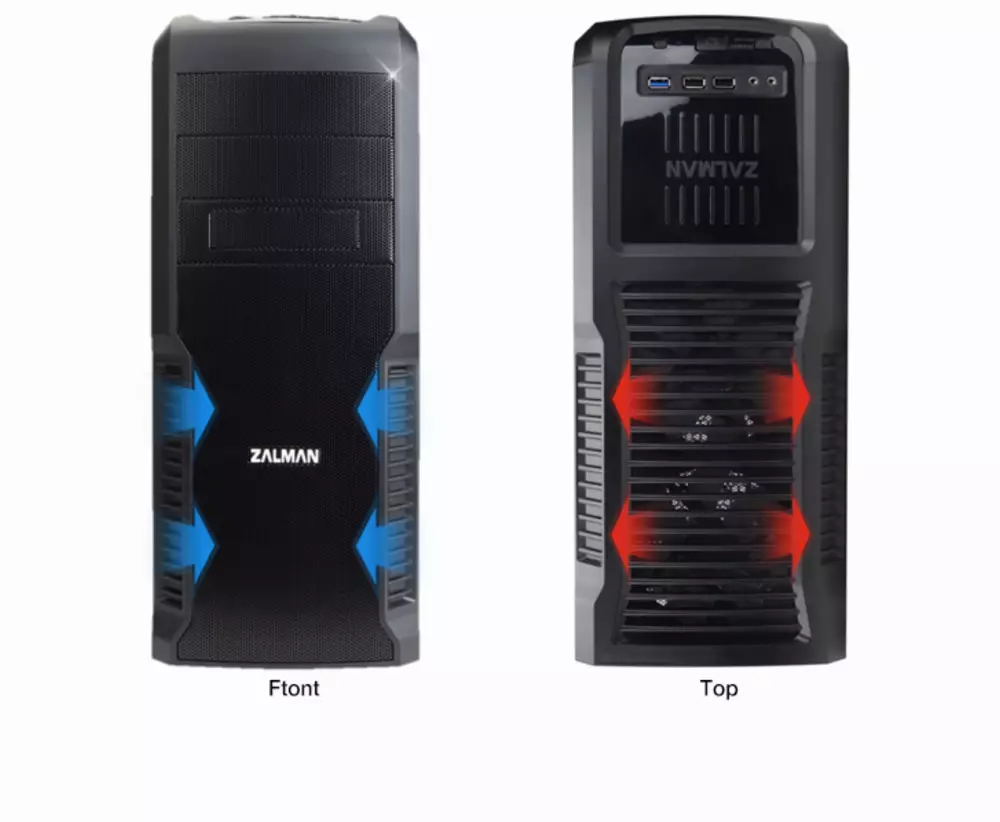 Кутия Zalman Z3 Plus USB3.0