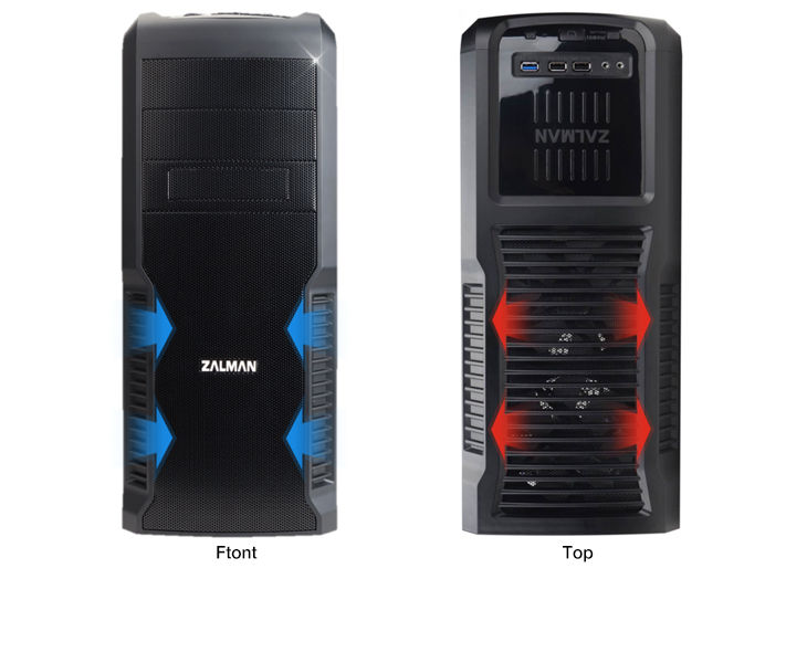 Кутия Zalman Z3 Plus USB3.0