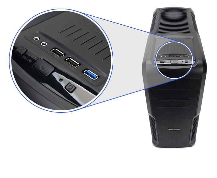 Кутия Zalman Z3 Plus USB3.0