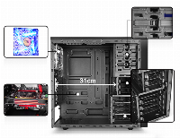 Кутия DeepCool TESSERACT SW Window USB 3.0