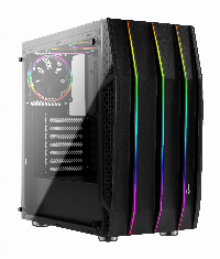 Кутия AeroCool KLAW аRGB, Tempered Glass