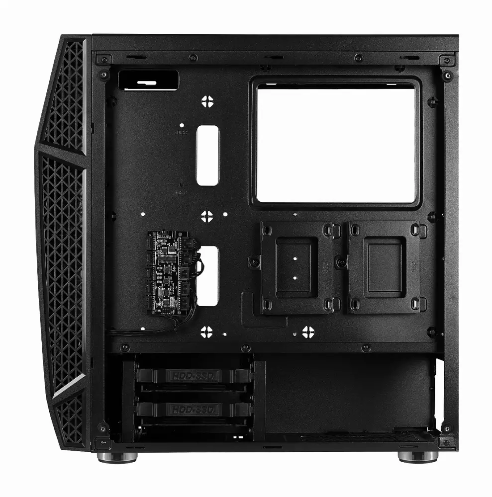 Кутия AeroCool KLAW аRGB, Tempered Glass