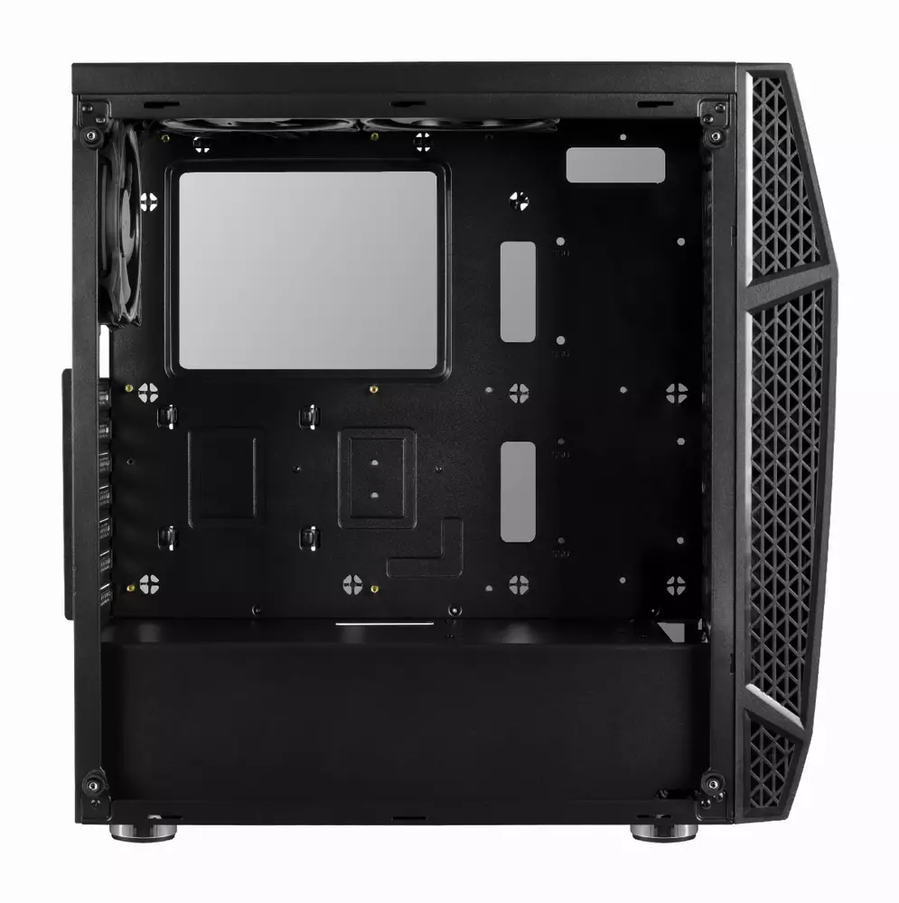 Кутия AeroCool KLAW аRGB, Tempered Glass