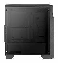 Кутия AeroCool Ore Saturn RGB, Tempered Glass