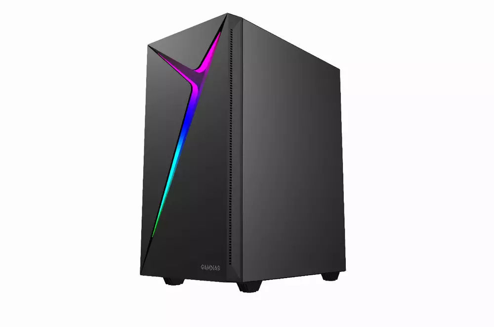 Кутия Gamdias ARGUS E4 aRGB, Tempered Glass