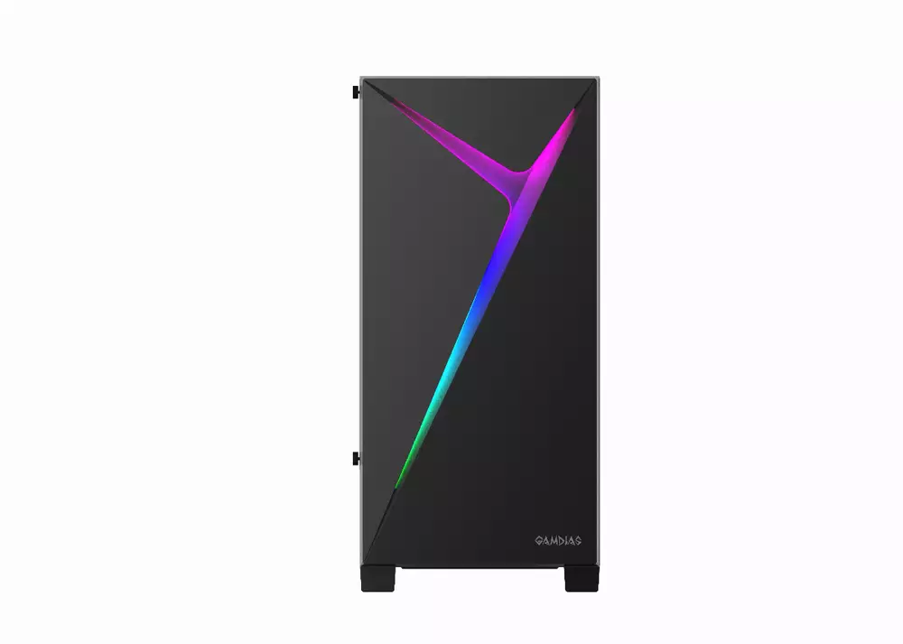 Кутия Gamdias ARGUS E4 aRGB, Tempered Glass