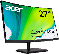 Монитор ACER 27" ED270RPBIIPX, FullHD (1920x1080), Curved VA, 165Hz,  5ms, AMD FreeSync