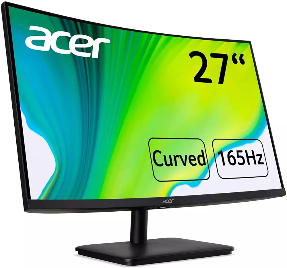 Монитор ACER 27" ED270RPBIIPX, FullHD (1920x1080), Curved VA, 165Hz, 5ms, AMD FreeSync