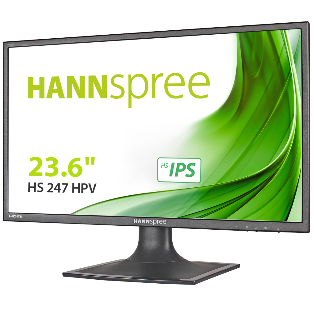Монитор HANNSPREE 23.6" HS247HPV, (1920 x 1080), IPS, 75Hz, 8ms