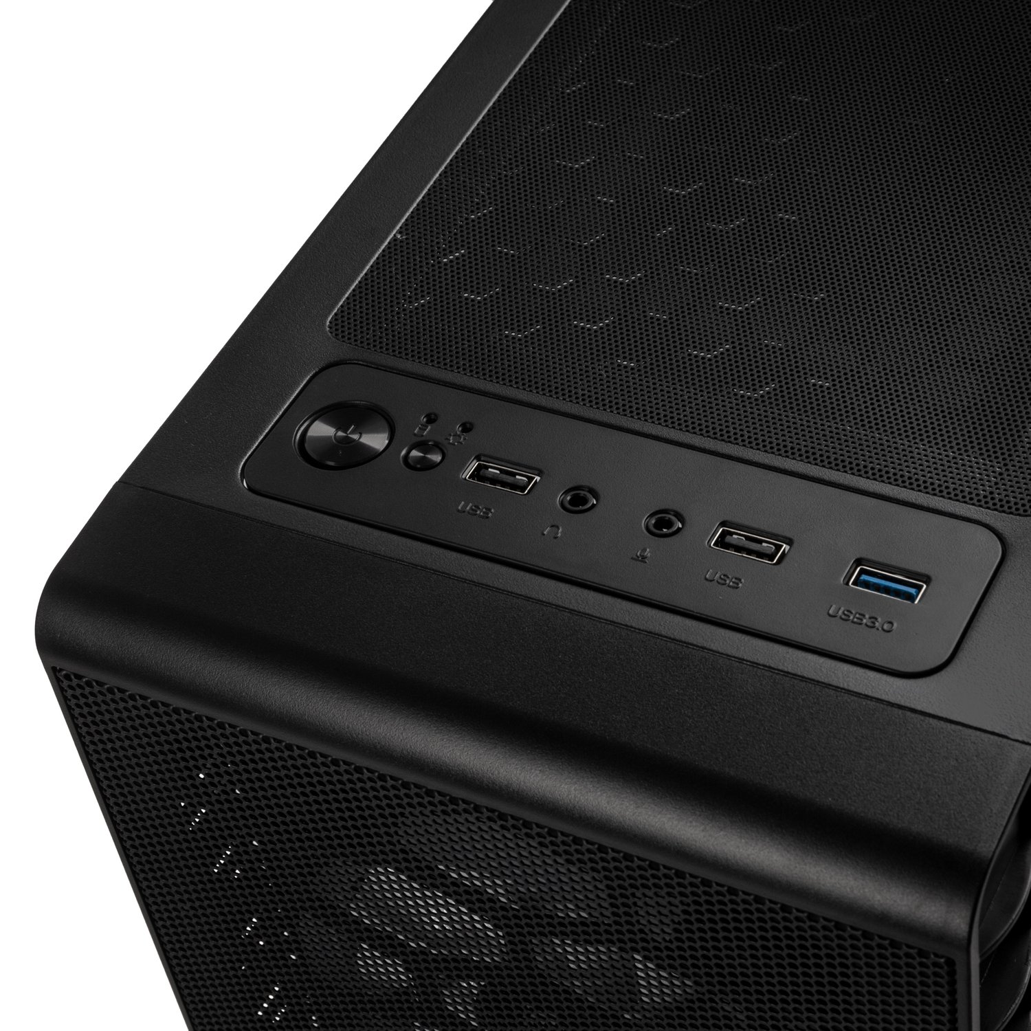 Кутия Kolink Observatory Lite Mesh RGB Mid-Tower, Черен