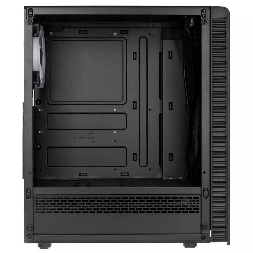 Кутия Kolink Observatory Lite Mesh RGB Mid-Tower, Черен