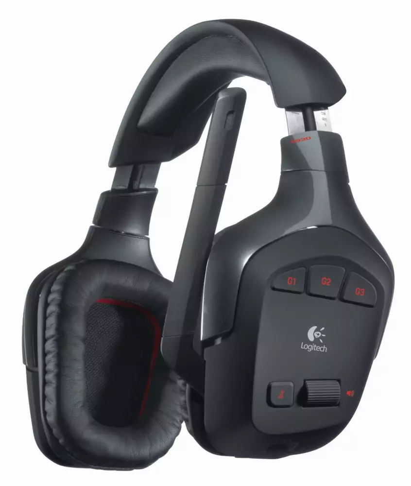 Геймърски безжични слушалки LOGITECH G930
