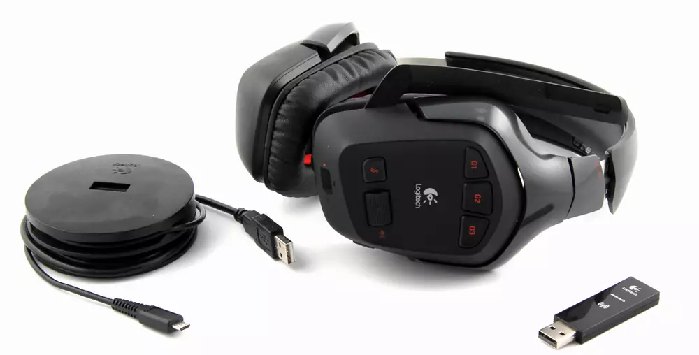 Геймърски безжични слушалки LOGITECH G930