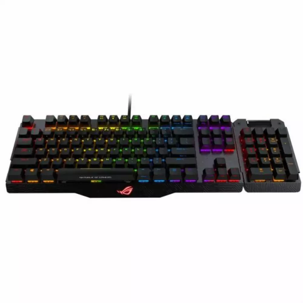 Геймърска механична клавиатура Asus ROG Claymore Cherry MX Brown RGB Aura Sync