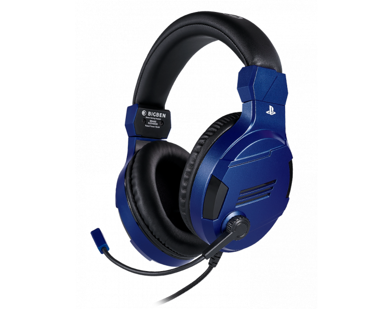 Геймърски слушалки Nacon Bigben PS4 Official Headset V3 Blue