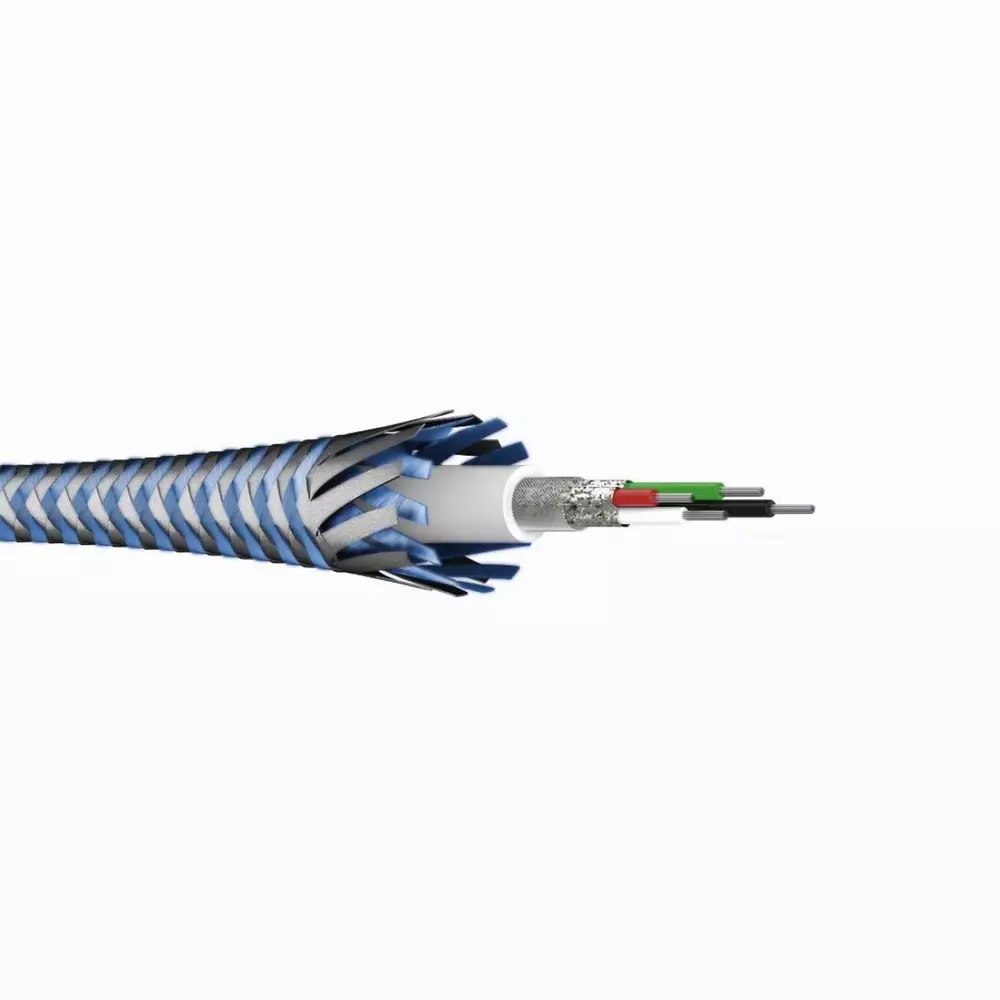 Кабел HAMA Reflective, USB-C мъжко - USB-A мъжко, 480 Mbps, 1.5 м., Син