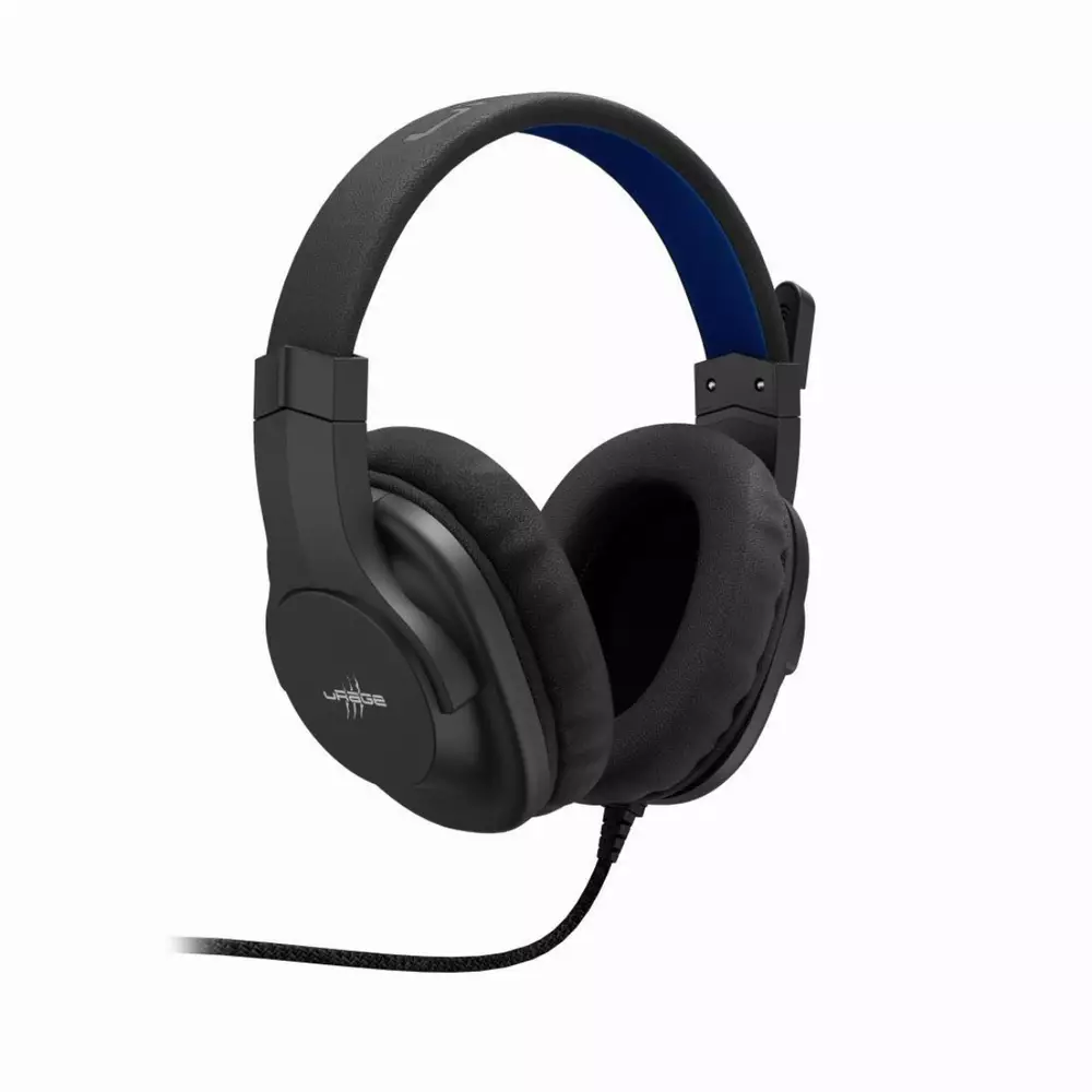 Геймърски слушалки Hama uRage Soundz 200, Микрофон, USB, Черен