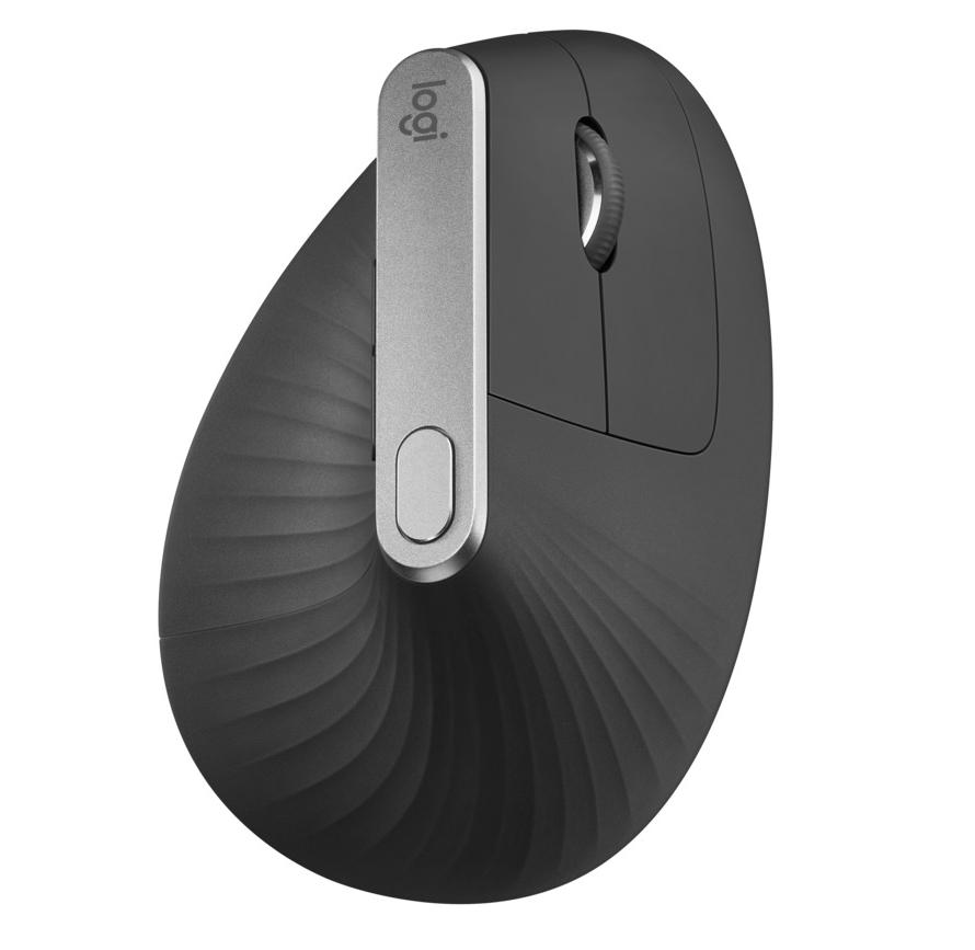 Мышь Logitech MX Optical Wireless Bluetooth Vertical Advanced Ergonomic Graphite