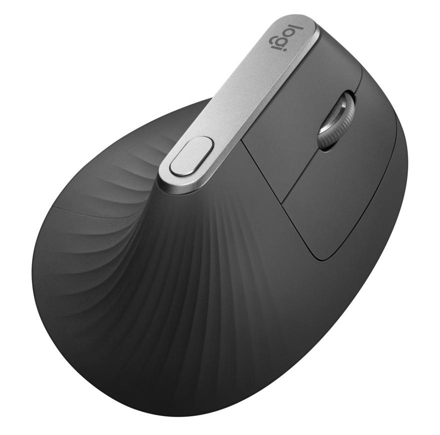 Мышь Logitech MX Optical Wireless Bluetooth Vertical Advanced Ergonomic Graphite