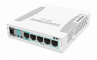 Суич MikroTik 260GS, 5-port 10/10/1000+1xSFP + cages